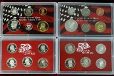 2 US Silver Proof Sets; 2003 & 2004