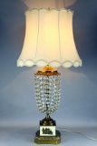 Large Table Lamp - Prizm Glass Accents