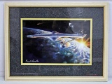 Signed Star Trek Enterprise Print, 24.5