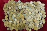 Approx. 450-500 Wheat Pennies (Bag A)