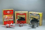 Wings of Texaco DieCast Banks: #5, #15 Red, #15 Silver in Series