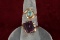 2 10k Gold Rings w/ Faceted Stones, Sz. 4.5 & 8.25