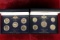 1999 20K Gold Plated State Quarter Set & 2000 5-Coin Gold Plated Year Set