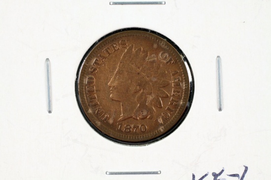 1870 Indian Head Cent