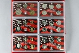 3 US Mint Silver Proof Sets; 2000,2003,2004