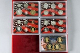 2 US Mint Silver Proof Sets; 2006,2007 w/Presidential $1 Proof Set