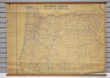 Pittmon Map of Oregon, Ca. 1952