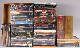 60(+ or -) DVD Movies: Star Wars, Patton, Platoon, Indiana Jones