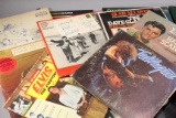 Assorted LP Vinyl Records: Elvis, Cowsills, Ben - Hur