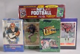 Sealed Boxes of Football Cards: 91 Collector Set, 92 Fleer Ultra