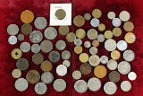 Small Bag of Foreign Coins (Bag A)
