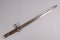 Antique Artilleria Nacional Spanish Bayonet - Toledo