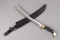 Short Sword - Stainless Steel w/ Scabbard