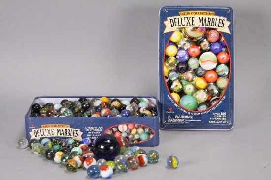 Tin of Marbles