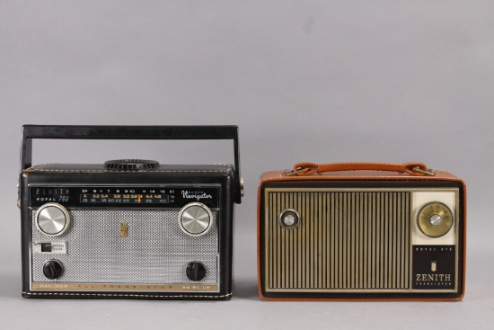 Vintage Zenith Radios: Royal 790 Super Navigator & Royal 670