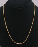 18k Gold Necklace, 4.2 Grams