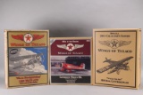 Wings of Texaco Collectible Banks: 1929 Waco, Sirius 8A, 1929 Buhl