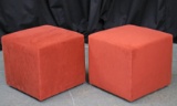 Custom Ottomans  w/ Wheels