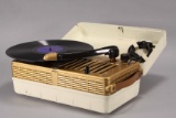 Silvertone (Sears) Model 8148 Tube 78 RPM Compact Record Player, Ca. 1948