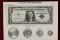 Last Year Issues U.S. Silver Set; includes 1923 Peace, 1964 Kennedy,
