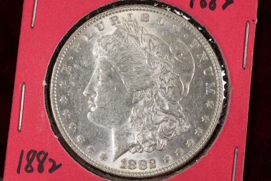 1882-P Morgan Silver Dollar