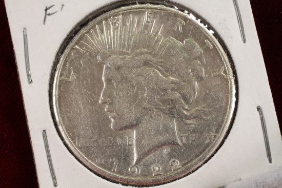 1922-S Peace Silver Dollar