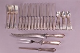 D'Orelans By Towle Sterling Silver Flatware, 1,239.8 Grams