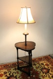 Side Table w/ Lamp