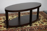 Oval Shaped Coffee Table