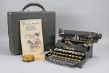 Antique Corona 3 Folding Typewriter w/ Case,