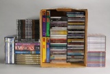 Assorted DVDs & Music CD's