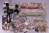 Assortment of Costume - Fashion Jewelry & Watches