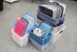 Assorted Totes and Storage Items