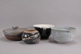 4 Hand Crafted Bowls