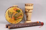 Hand Drums & Small Rain Sticks