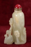 Chinese White Jade Snuff Bottle