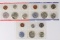 1960 P/D US Mint Set + 1961 P US Mint Set