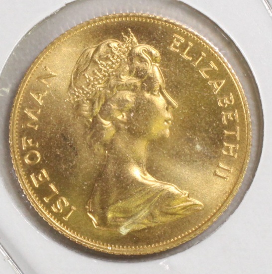 1973 Gold Great Britain Isle of Man - Elizabeth II