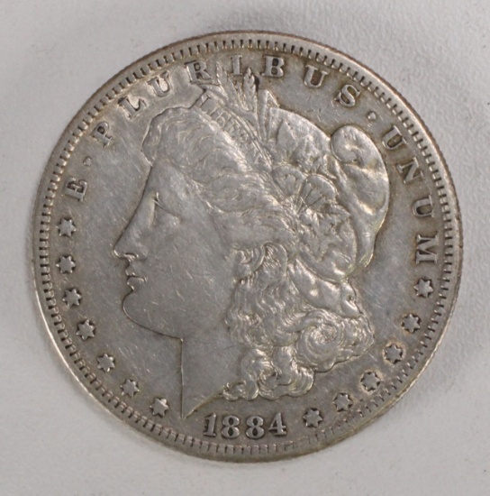 1884-S Morgan Silver Dollar