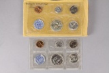 1957 P US Mint Set P.C. + 1958 P US Mint Set