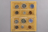 1959 P US Mint Set P.C. + 1960 P US Mint Set P.C.