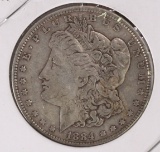 1884-P Morgan Silver Dollar