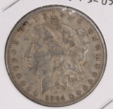 1884-S Morgan Silver Dollar