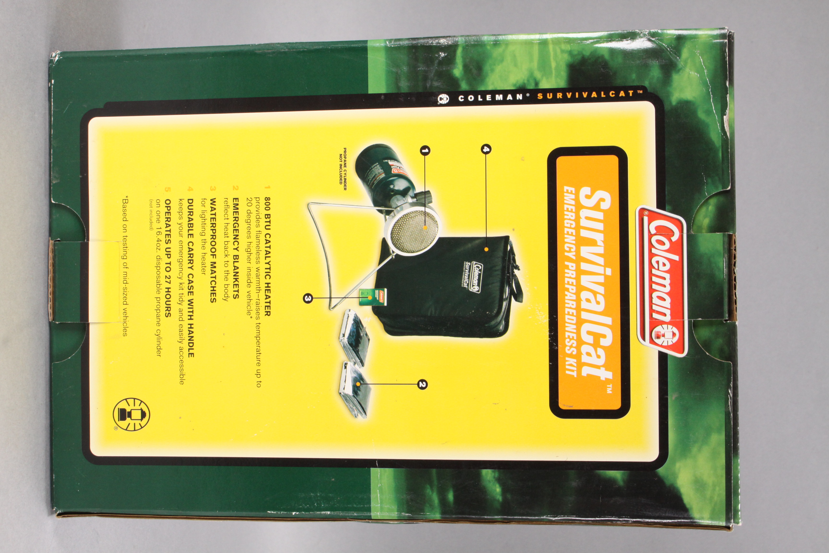 Coleman Survival Cat Emergency Preparedness Kit | Proxibid