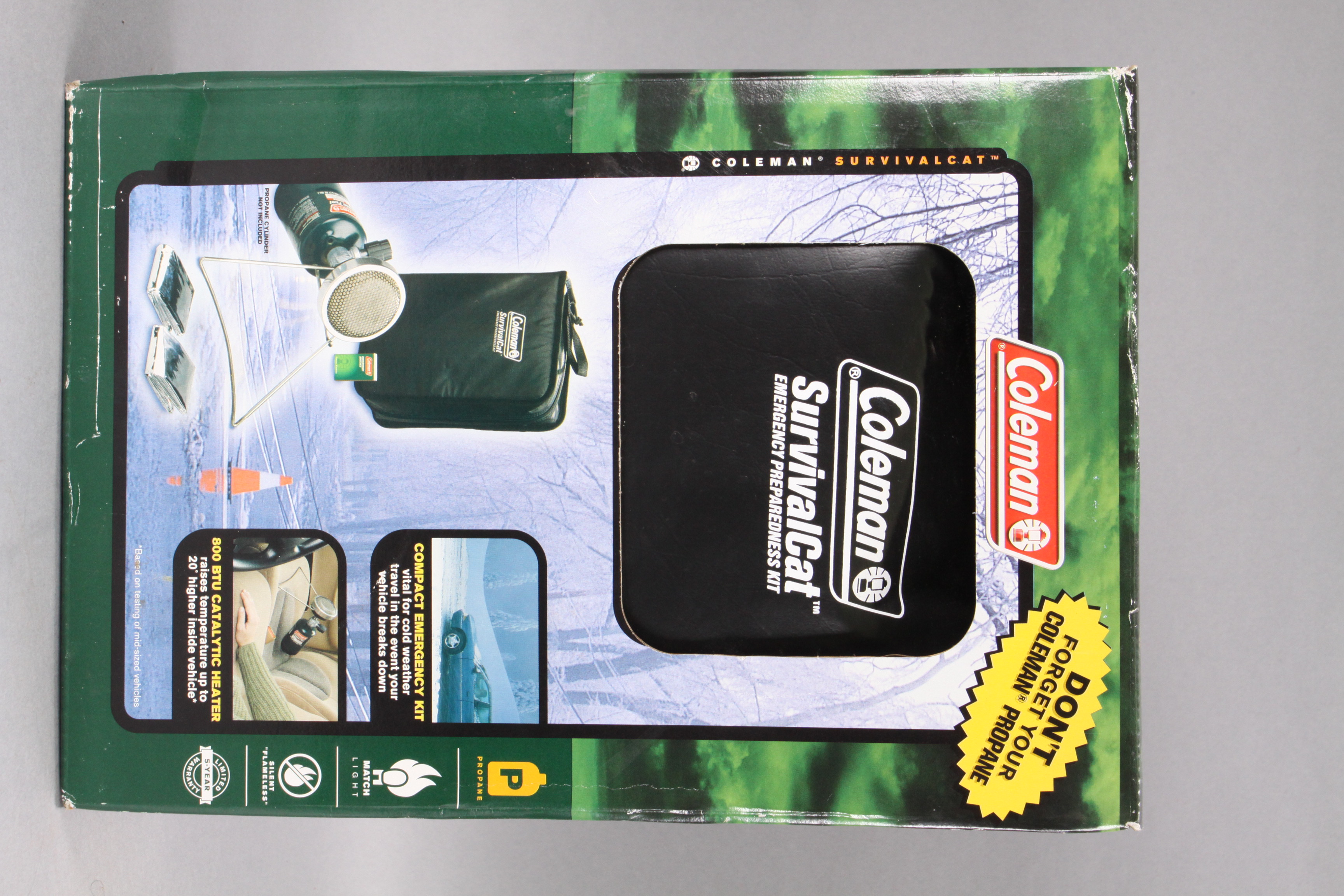 Coleman Survival Cat Emergency Preparedness Kit | Proxibid