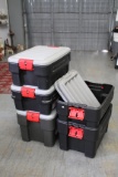 5 Large Rubbermaid 