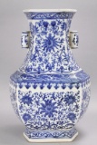 Chinese Qing Blue & White Vase