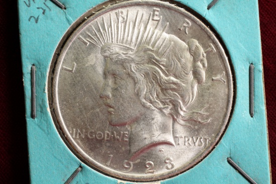 1923-P Peace Silver Dollar