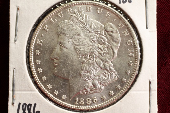 1886-P Morgan Silver Dollar