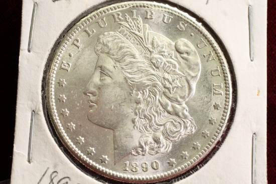 1890-S Morgan Silver Dollar